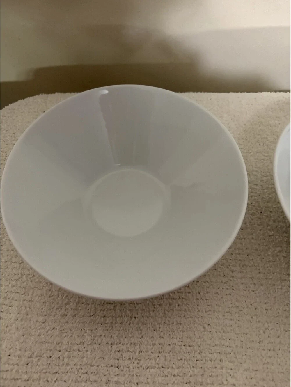 IKEA #20726 White Soup Cereal Bowls Set of 2